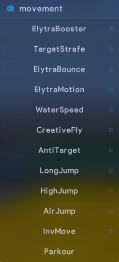 Movement modules